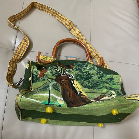 Anne Ormsby Design Artistic Golf Satchel  Bag - Picture 2 of 16